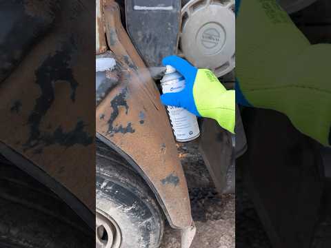 Легкий и эффективный способ остановить ржавчину! #авто #лайфхак #автосервис #кузовнойремонт
