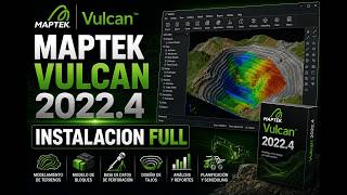 ✅ Cómo instalar Maptek Vulcan 2022.4 Activación Full