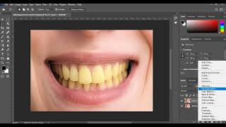 تبييض الأسنان في فوتوشوب //??? Teeth whitening in Photoshop