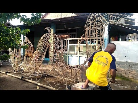 Proses Pembuatan Replika Naga Api, arak arakan - YouTube