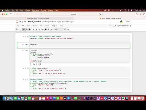 Computing Factors, Prime, and Perfect Numbers in Python | Python ...