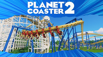 Planet Coaster 2 - Ep 9 | Realistic Vekoma Family Invert Coaster Build (Speedbuild & Timelapse)