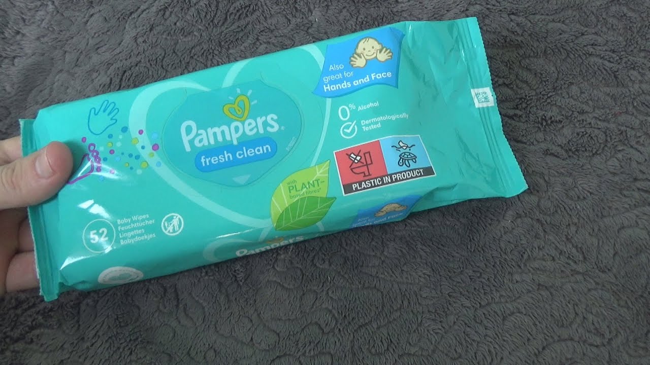 Lingettes Pampers Fresh Clean 2x52
