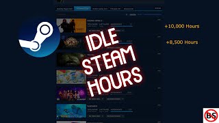 How to IDLE Steam hours Quick & Easy