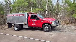Massachusetts Forest Fire Control | Patrol 5-1 Responding