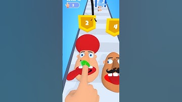 Finger Runner Game Funny Moment Hard Level 42 ⭐ #shorts #youtubeshorts #trending #gaming #funny