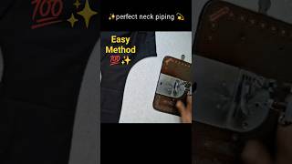 ✨ Blouse piping easy method 💯...