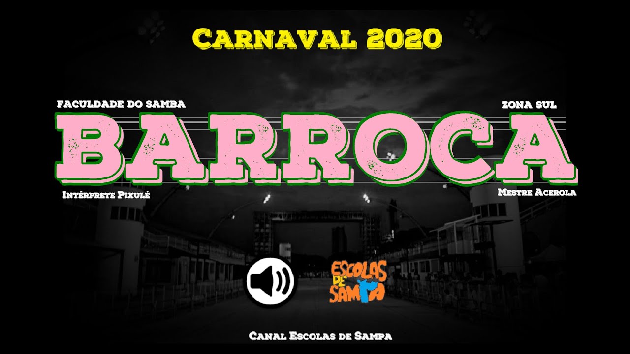 Barroca Zona Sul 2020 (Tereza de Benguela) - Áudio Ao vivo -