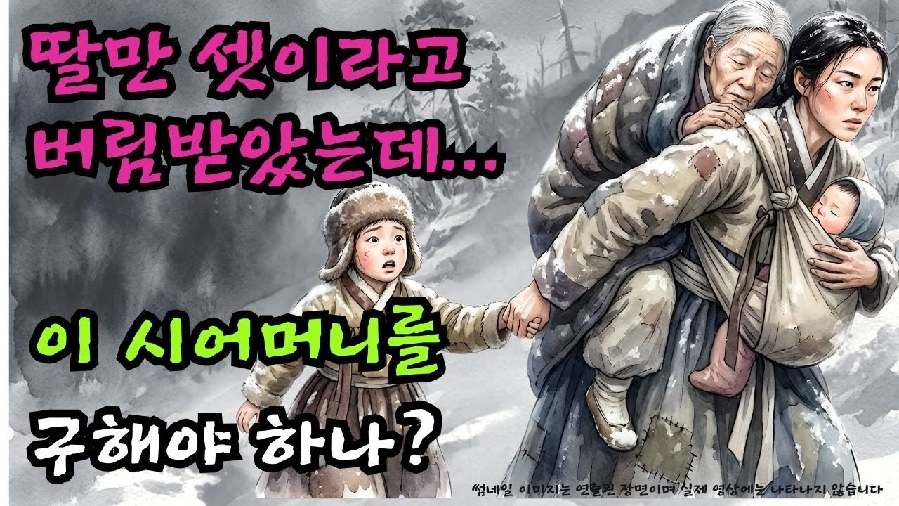 갓 해산한 며느리에게 썩은 보리밥 던져주던 시어머니가 피난길에서 피눈물 흘리며 무릎 꿇은 사연과 버림받은 며느리가 잿더미 속에서 집안을 일으킨 기적 같은 야담 | 감동실화