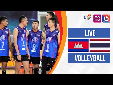 🔴LIVE: Cambodia - Thailand l Men's Volleyball - SEA Games 31