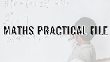 Maths Practical File for class 12th | Creative Ideas by Prachi