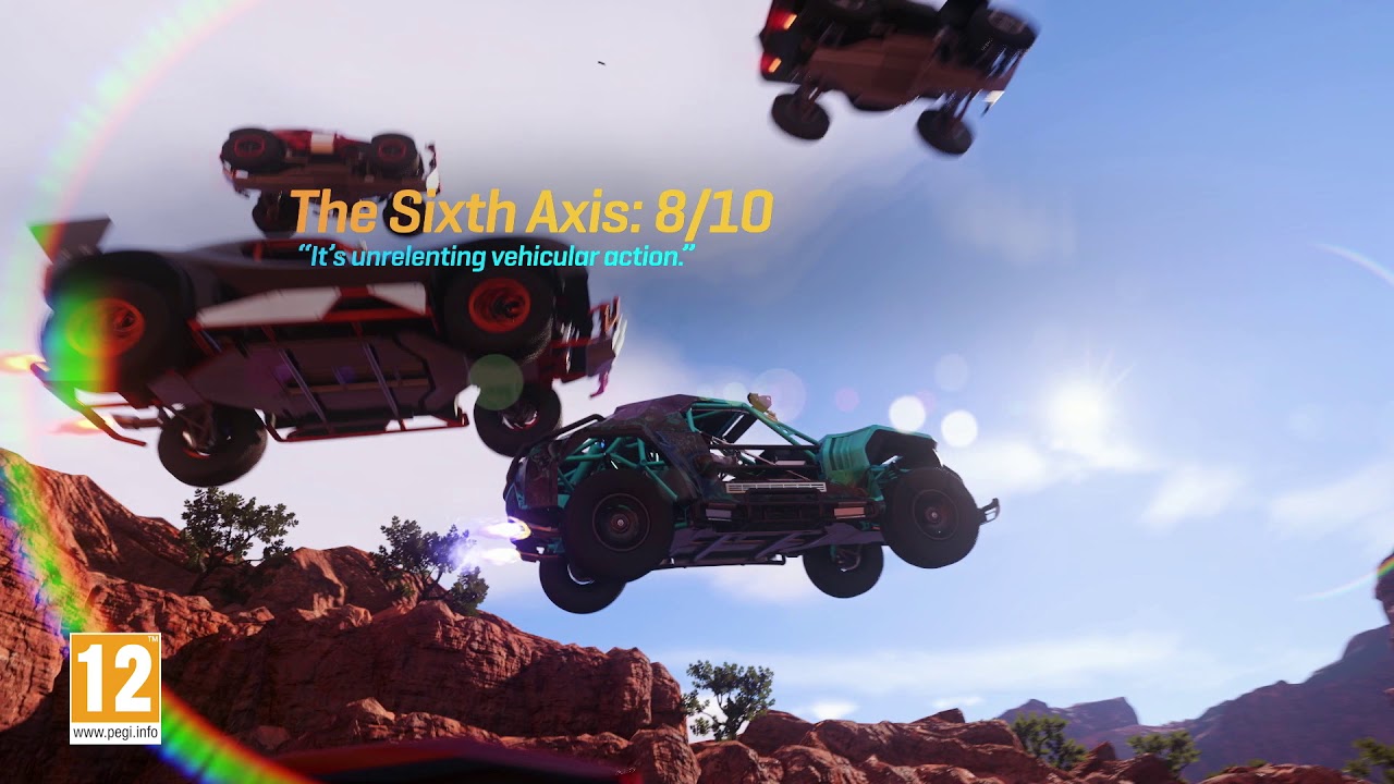 gaming logo Onrush Accolades Trailer