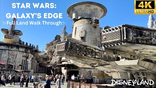 Disneyland’s Star Wars Galaxy’s Edge Full Walk Through