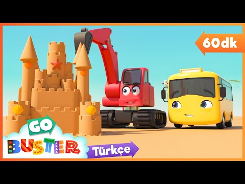 Buster ve Kumdan Kale 🏰 Go Buster Türkçe - Çocuk Çizgi Filmleri