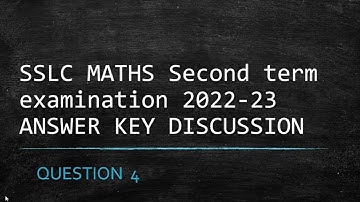 SSLC MATHS 2022-23 SECOND TERM EXAM ANSWER KEY||#2024 SUREQUESTIONS #KERALA