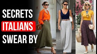 Only TRUE Italian Women Know These 7 Elegance Secrets 😍