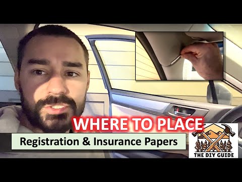 What Car Documents To Keep In Car
