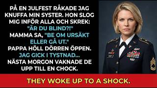 På en julfest slog min syster mig: “Är du blind?” — Det väntade hon sig inte...