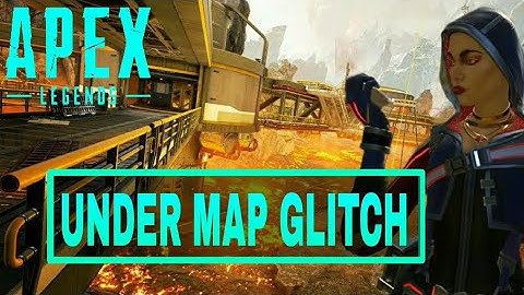 *WTF* GAME BREAKING Under Map Glitch (apex legends glitch)
