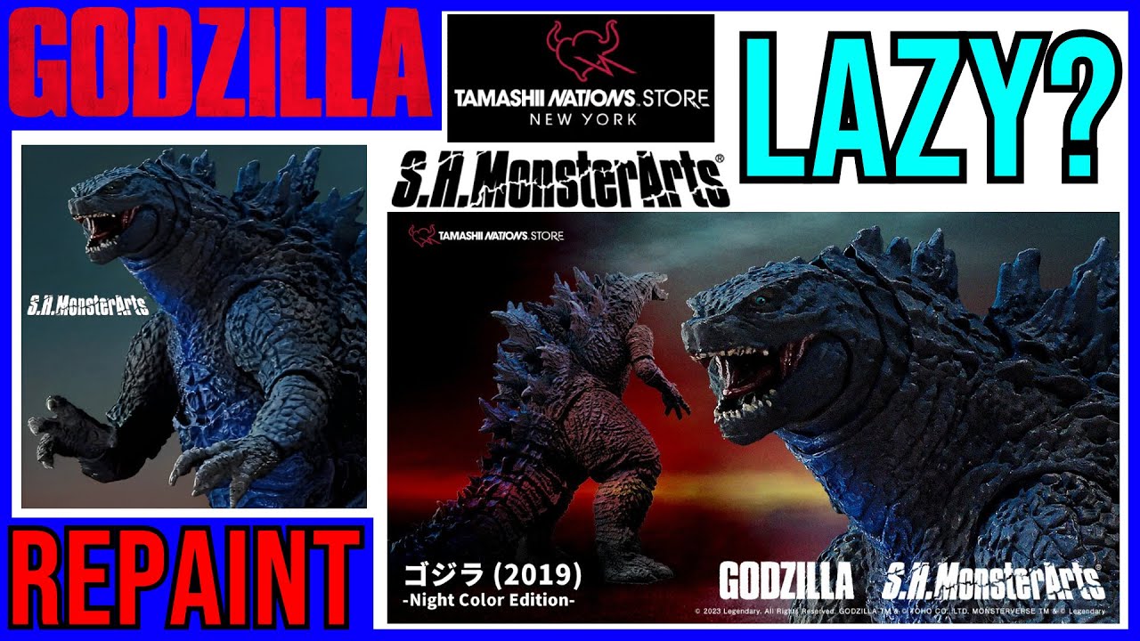 S.H.MonsterArtsゴジラ  Night Color Edition