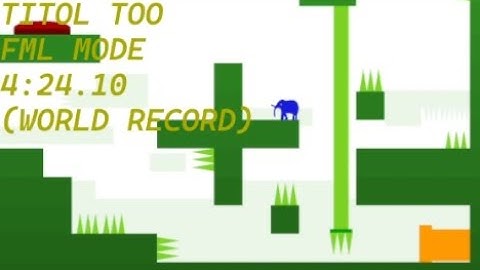 This Is The Only Level TOO FML Mode Speedrun in 4:24.10 (HUGE WR)