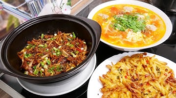 Nấu MÂM CƠM 3 MÓN ĂN NGON CÁ CƠM KHO TIÊU, CÁ CƠM CHIÊN GIÒN, Canh Cà Chua/Canh Vân Mây, Vanh Khuyen