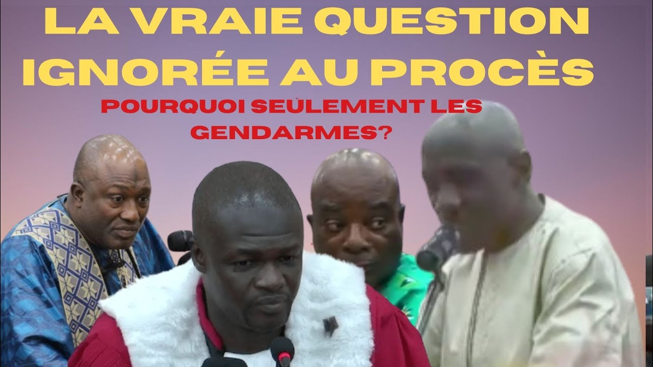 Proces Recent Question LA VRAIE QUESTION QUE LES JUGES ET PROCUREURS ONT IGNORÉ : PROCES DU 28 ...