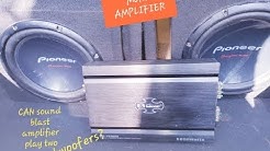 How to install mono amplifier 