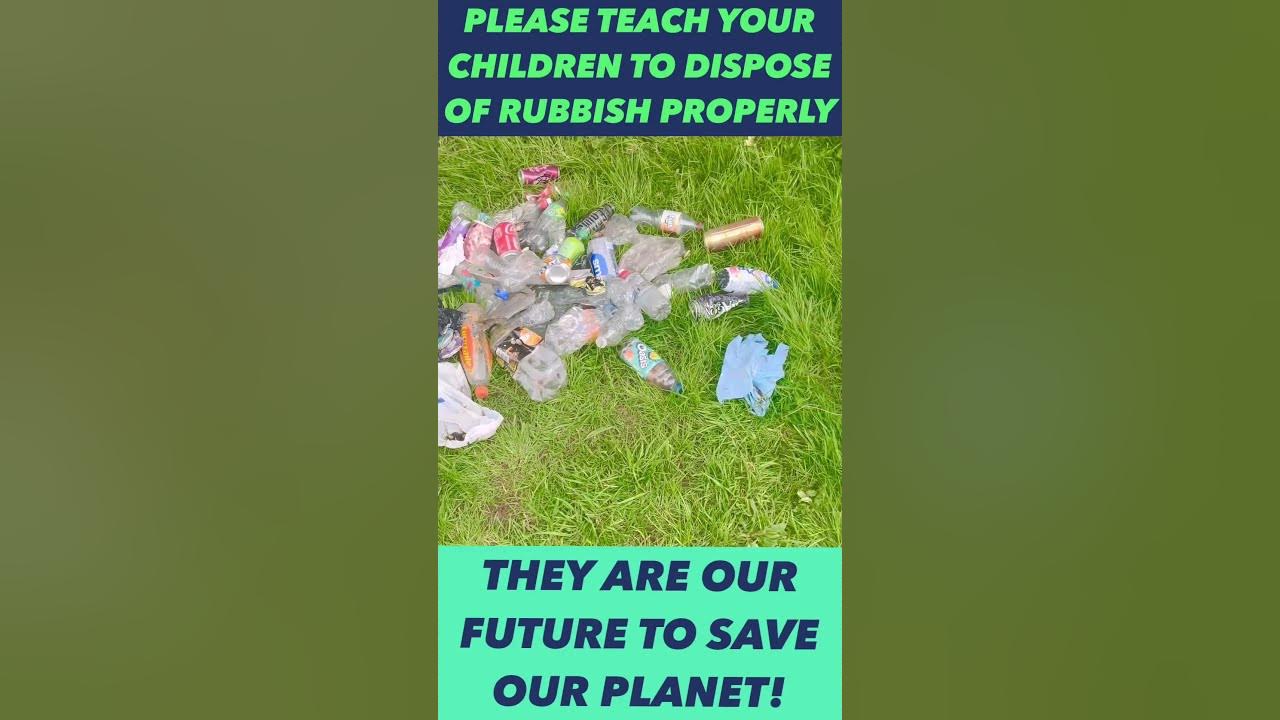 shorts Please teach your children to dispose of litter properly YouTube