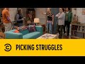 Picking struggles  the big bang theory  comedy central africa