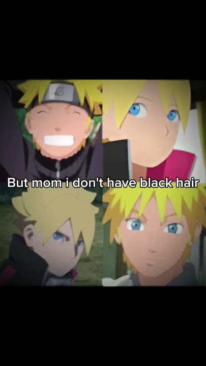 i love my son black hair.....but.....#kushina#hinata#naruto#boruto#obito#kawaki#sanju7.90