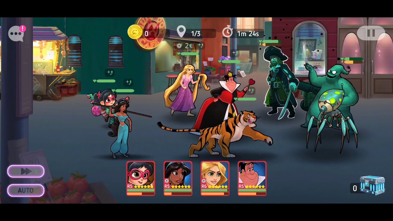 Disney Heroes: Battle Mode Princess Training (P3) - YouTube