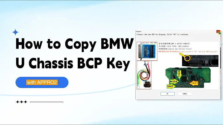 APPRO2 Copy BMW U Chassis BCP Key- OBDII365