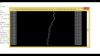 Simple Racing App using C++ screenshot 4