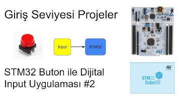 STM32 Buton ile Dijital Input Uygulaması #2