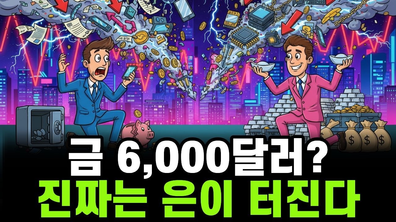 금 6,000달러보다 무섭다… 코맥스 은 재고 64% 증발, 진짜 위기가 시작됐다.