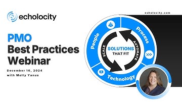 PMO Best Practices: How to Build, Scale & Optimize Your Project Management Office with Echolocity