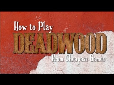 DEADWOOD On Location CHEAPASS GAMES expansion for Deadwood 