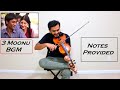 3 Moonu BGM | Moodu BGM | Vellake |Notes in video