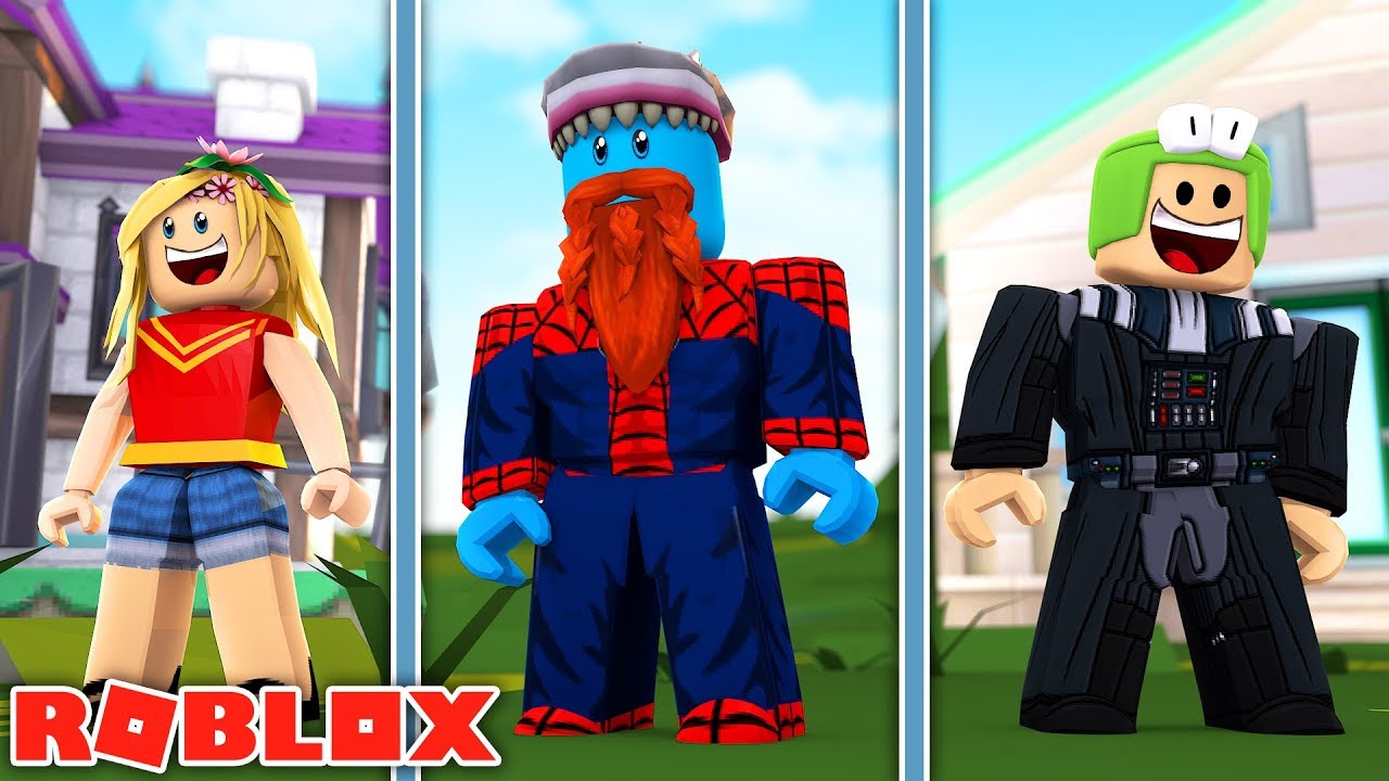 SUPERHERO BATTLE LITTLE KELLY VS LITTLE LIZARD - Sharky Gaming | Roblox