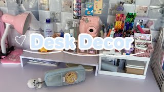 Desk Decor|dọn dẹp bàn học cùng mình!!|_l.lnhii_