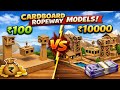 ₹100 vs ₹10000 Cardboard Ropeway Model | कौन सा Best है?#experiment #day #diy 
