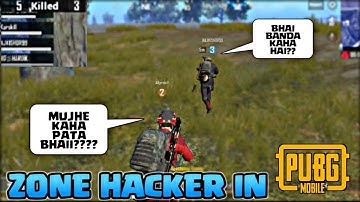 HACKER IN FINAL CIRCLE | INVISIBLE HACKER 😱 | PUBG MOBILE