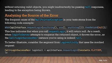How to Fix NullPointerException in Android JUnit Tests for Retrofit2 Requests
