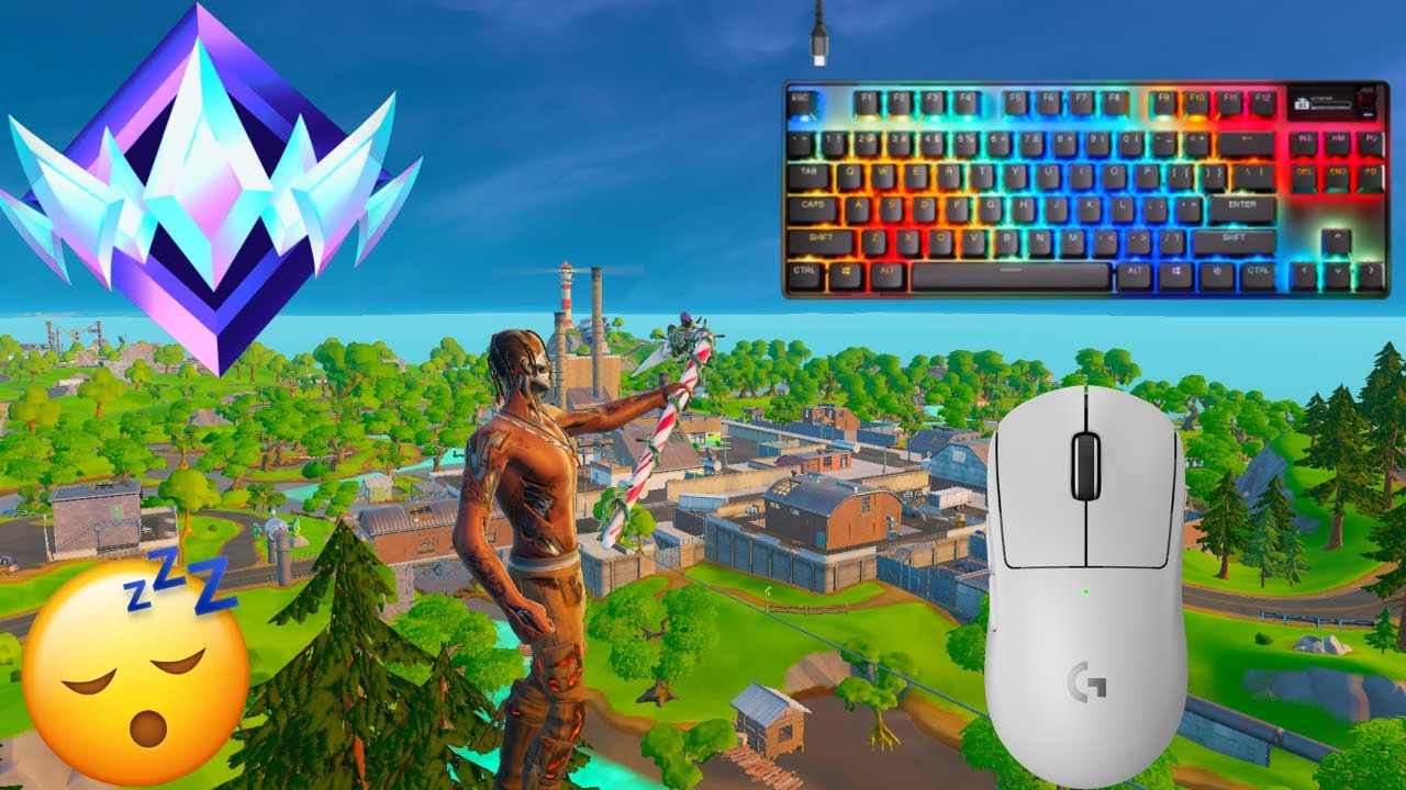 SteelSeries Apex Pro TKL ASMR 😴 Fortnite OG Ranked Reload 🏆 Satisfying Keyboard Fortnite 240 FPS 4K