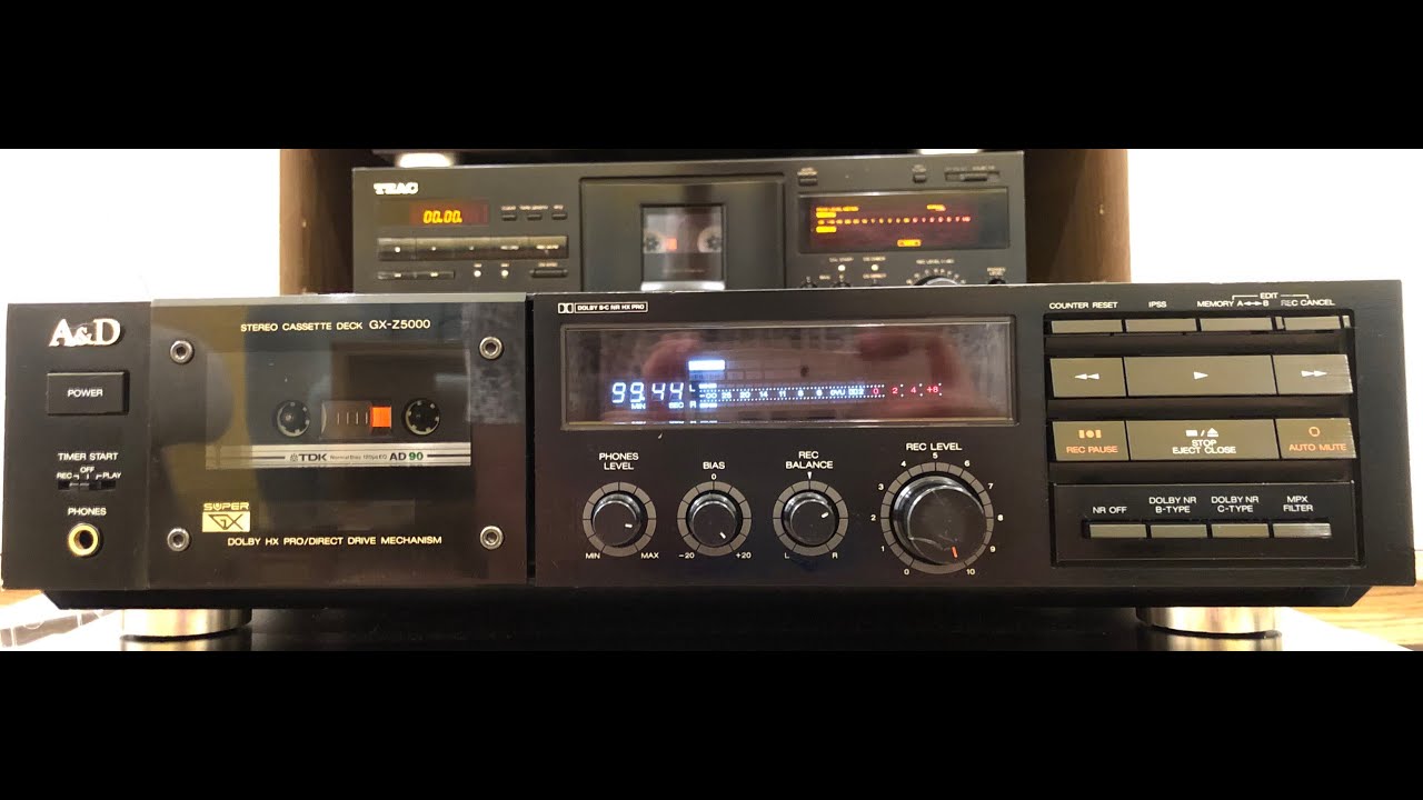 Test Cassette Deck A&D GX-Z5000 - Zalo/Call 0989737708 - YouTube