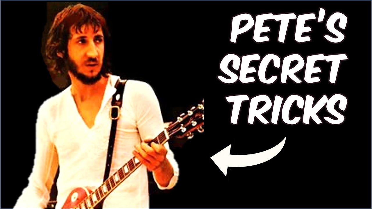 ПРОСТЫЕ, но очень полезные советы и рекомендации по игре на гитаре от Пита Таунсенда