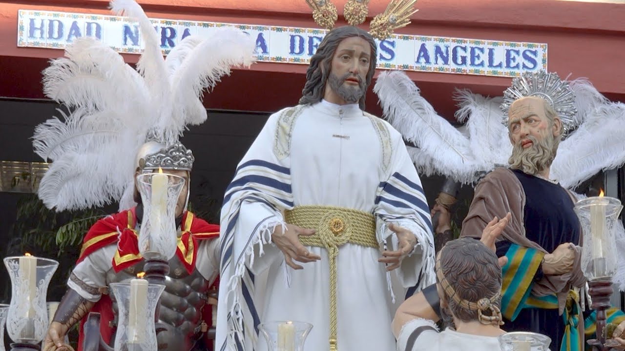 SALIDA MISTERIO JESÚS DE LA HUMILDAD (ÁNGELES) DE SAN JUAN DE AZNALFARACHE - AM POLILLAS DE CÁDIZ