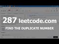 Разбор задачи 287 leetcode.com Find the Duplicate Number. Решение на C++
