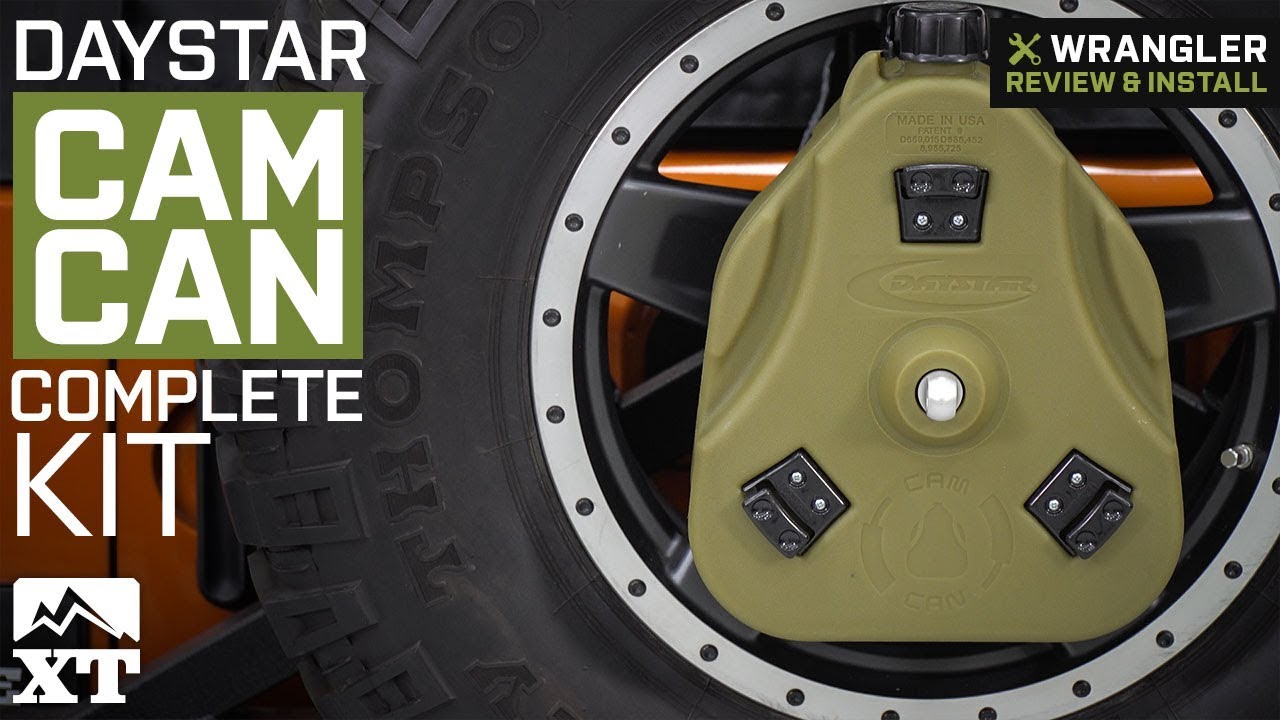 Jeep Wrangler Daystar Cam Can Complete Kit - Green - Petroleum (1997-2018  TJ & JK) Review & Install